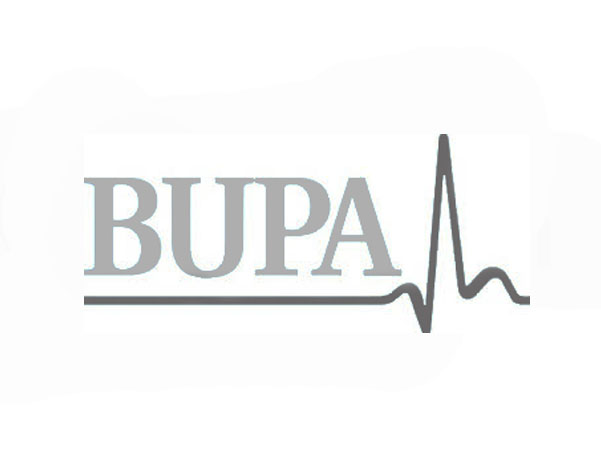 bupa logo caricature client