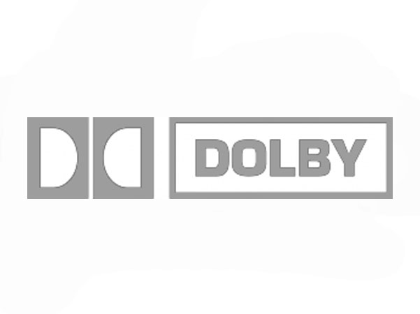 dolby logo caricaturing at dolby vision event