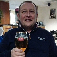 john foord with pint