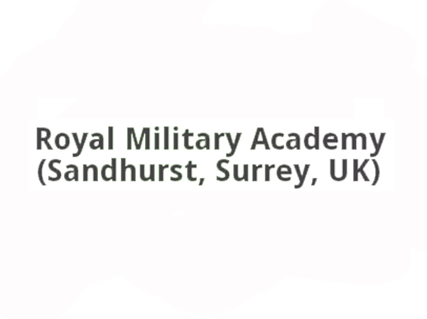 caricatures at the royal military academy sandhurst logo