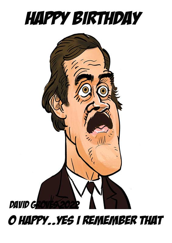 John Cleese Caricature 