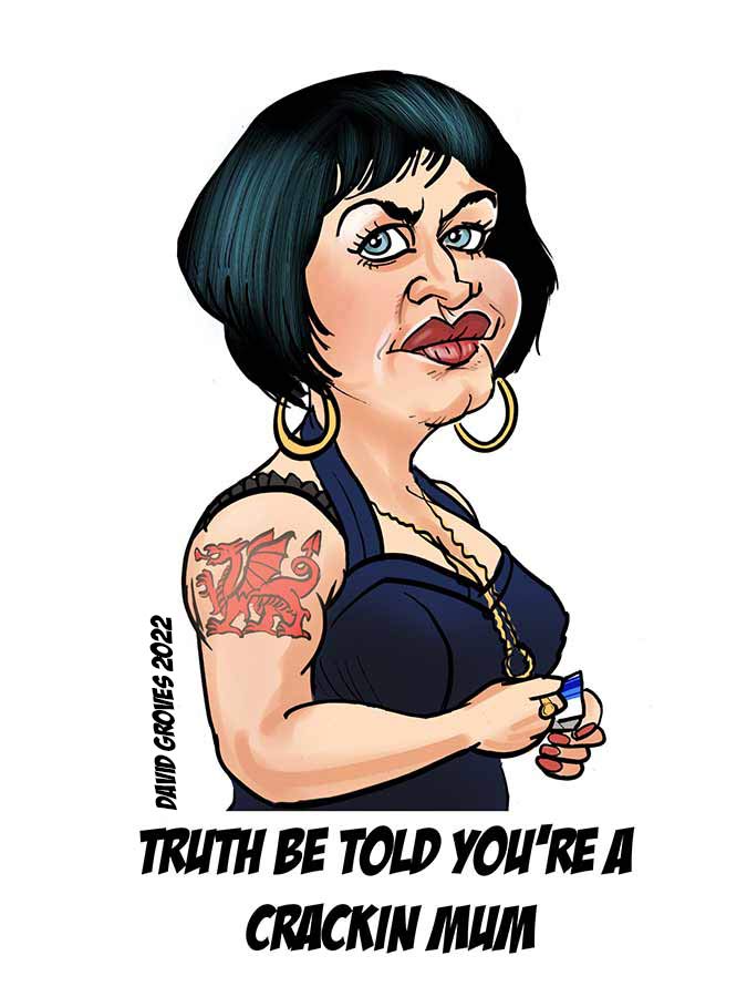 nessa jenkins cartoon and caricature