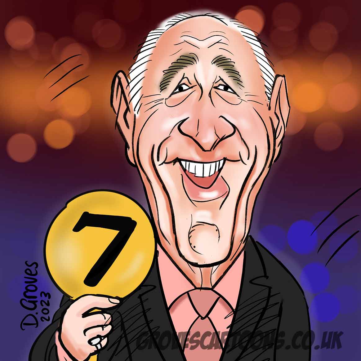 Len Goodman caricature