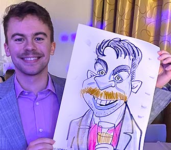 wacky toony portraiture