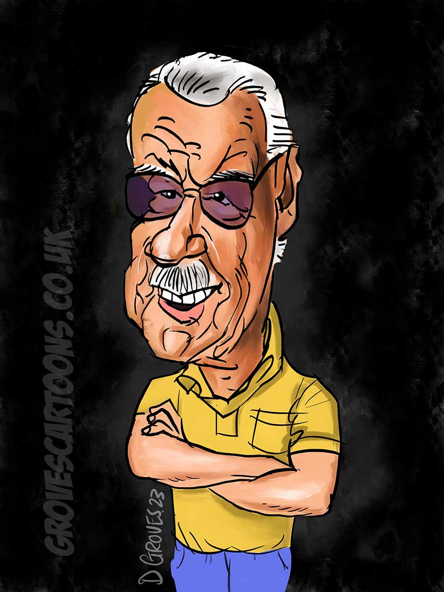 Stan lee caricature