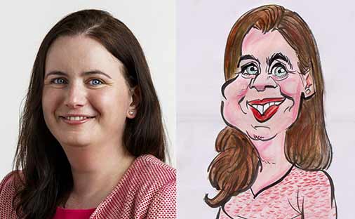 CEO carictaure cartoon