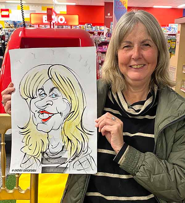 lady grips drawing in maidstone